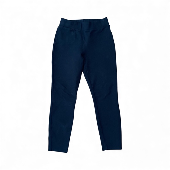 QUINCE Ultra Stretchy Ponte Skinny Pants in Black Sz Small - Picture 2 of 9